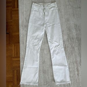 Mother hustler ankle fray in size 24